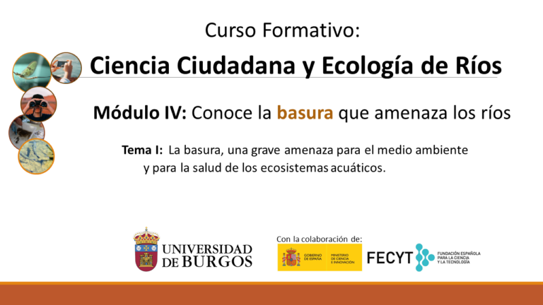 Curso «Ciencia y Ciudadana y Ecología de Ríos»